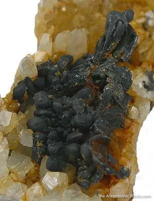 Hessite on Quartz - image 4