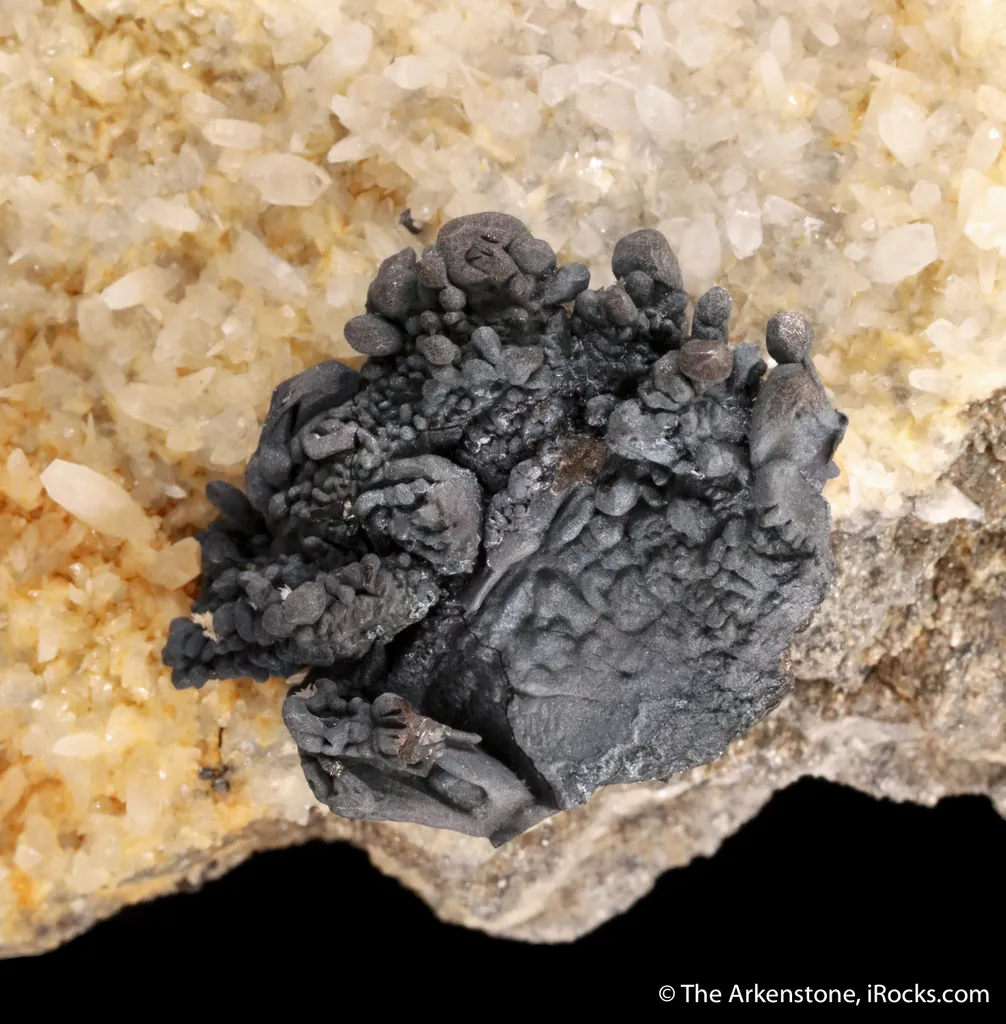 Hessite on Quartz image