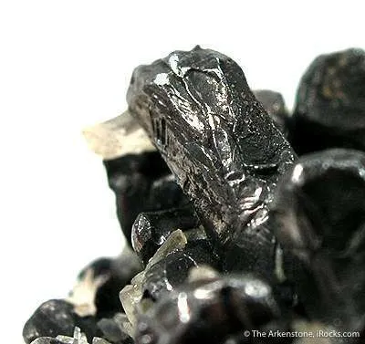 Hessite on Quartz - image 2