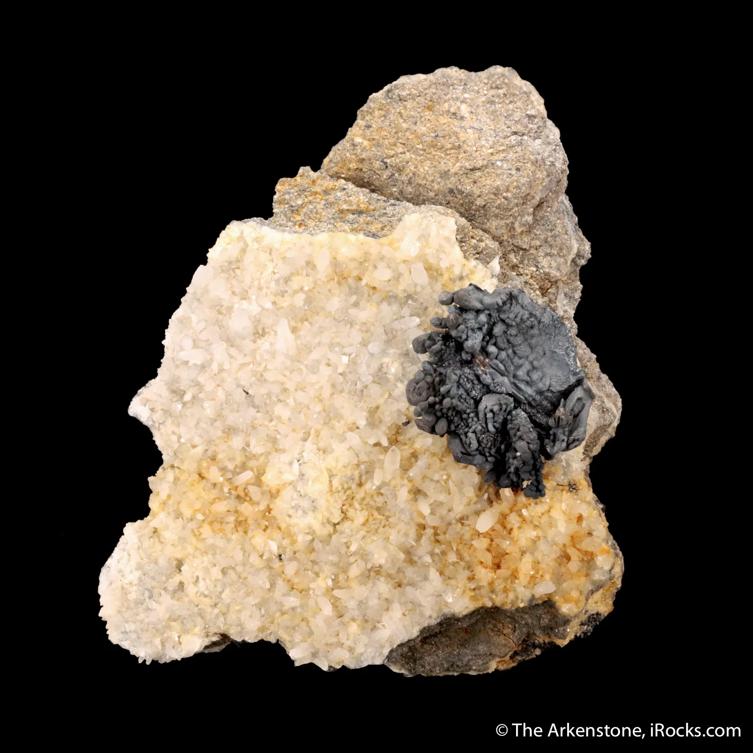 Hessite on Quartz - image 4