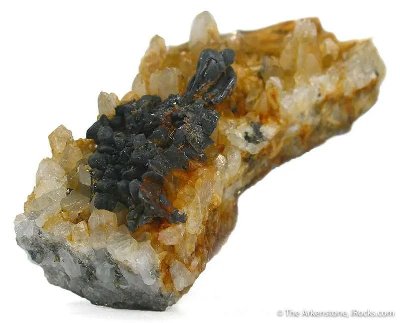 Hessite on Quartz - image 3