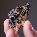 Hessite on Quartz - image 2