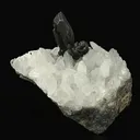 Hessite on Quartz - image 1