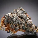 Hessite on Quartz - image 1