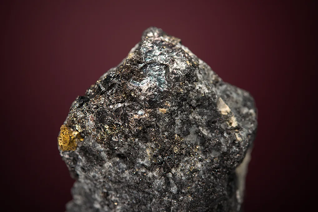 Hessite with PETZITE, COLORADOITE and Gold - image 2
