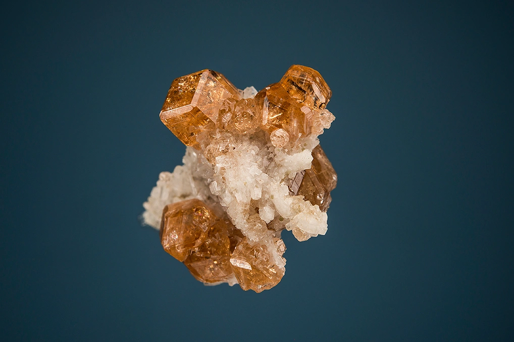 Hessonite from Jeffrey Mine, Québec, Canada image