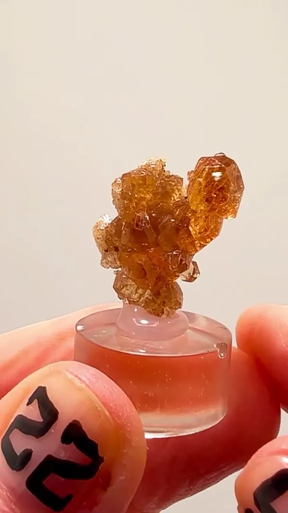 Hessonite Garnet FIRE FROM JEFFREY MINE image