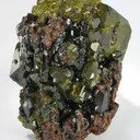 Hessonite Garnet With Mg-Epidote - image 1