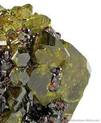 Hessonite Garnet With Mg-Epidote - image 4