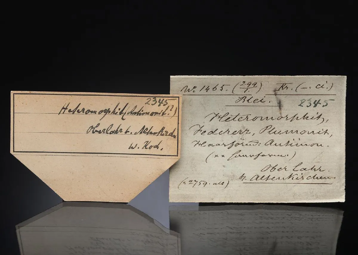 HETEROMORPHITE or Boulangerite with Sphalerite, Siderite - image 1