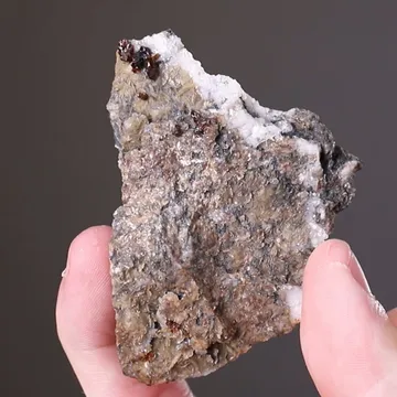 HETEROMORPHITE or Boulangerite with Sphalerite, Siderite