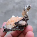 Heulandite Ball with Heulandite coral - image 6