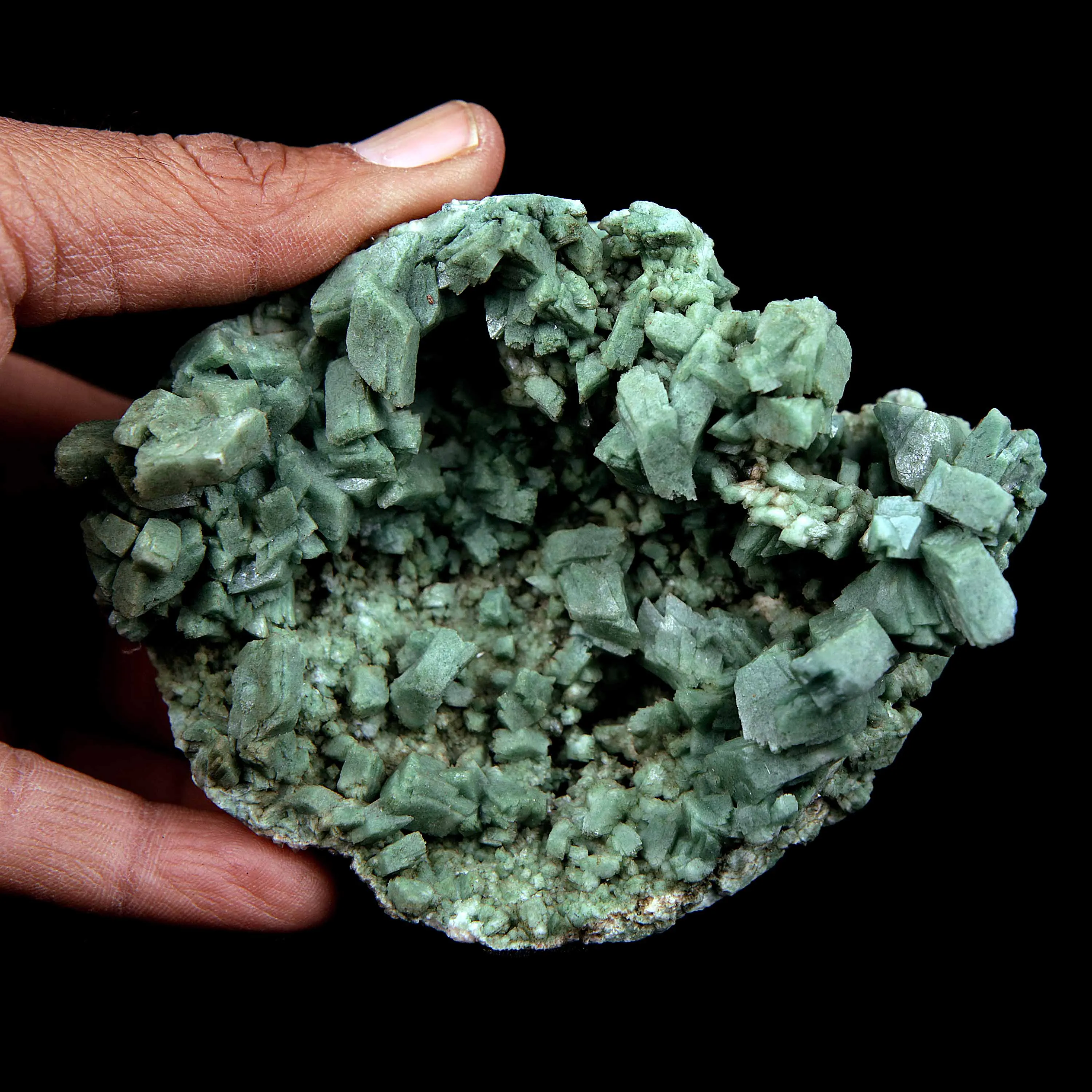 Heulandite Big Cluster Natural Mineral Specimen - image 4