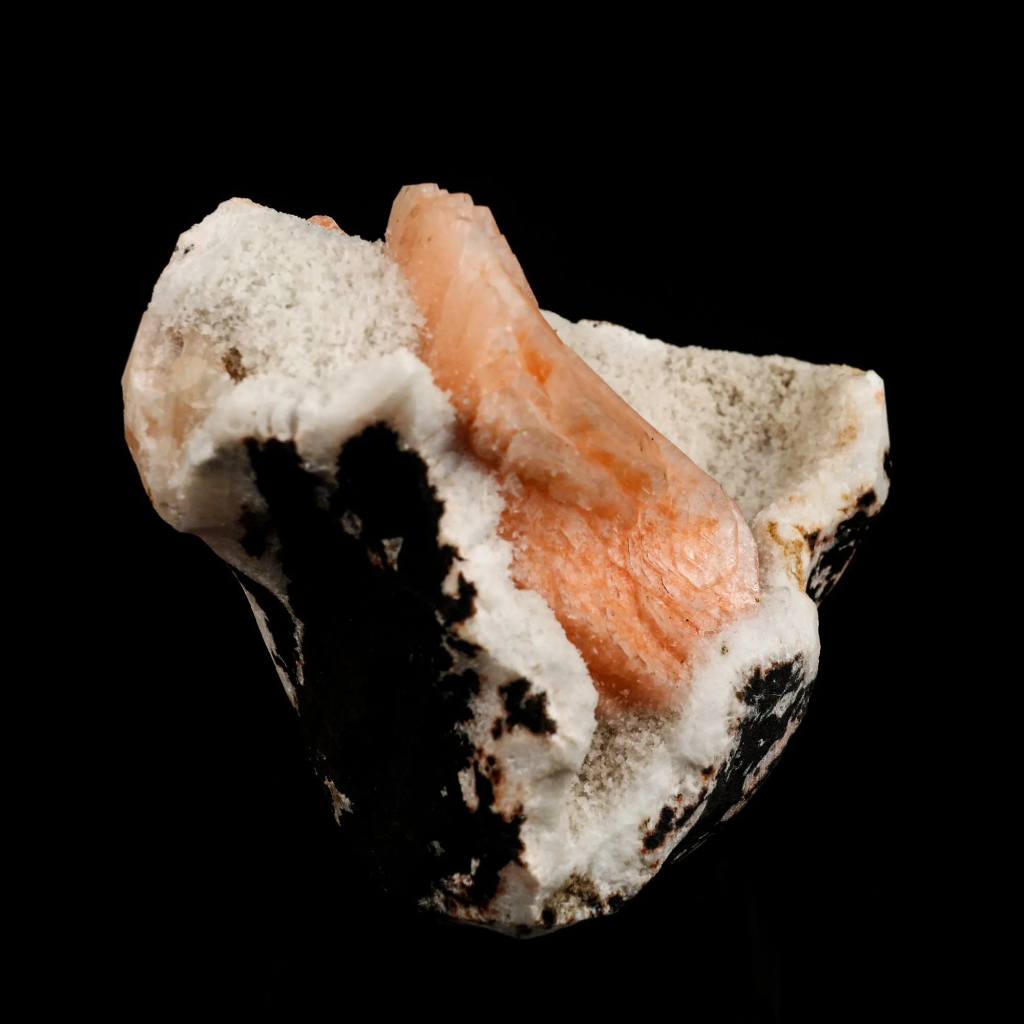 Heulandite Bow on Chalcedony Free Standing Natural Mineral Specimen - image 3