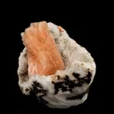 Heulandite Bow on Chalcedony Free Standing Natural Mineral Specimen - image 2