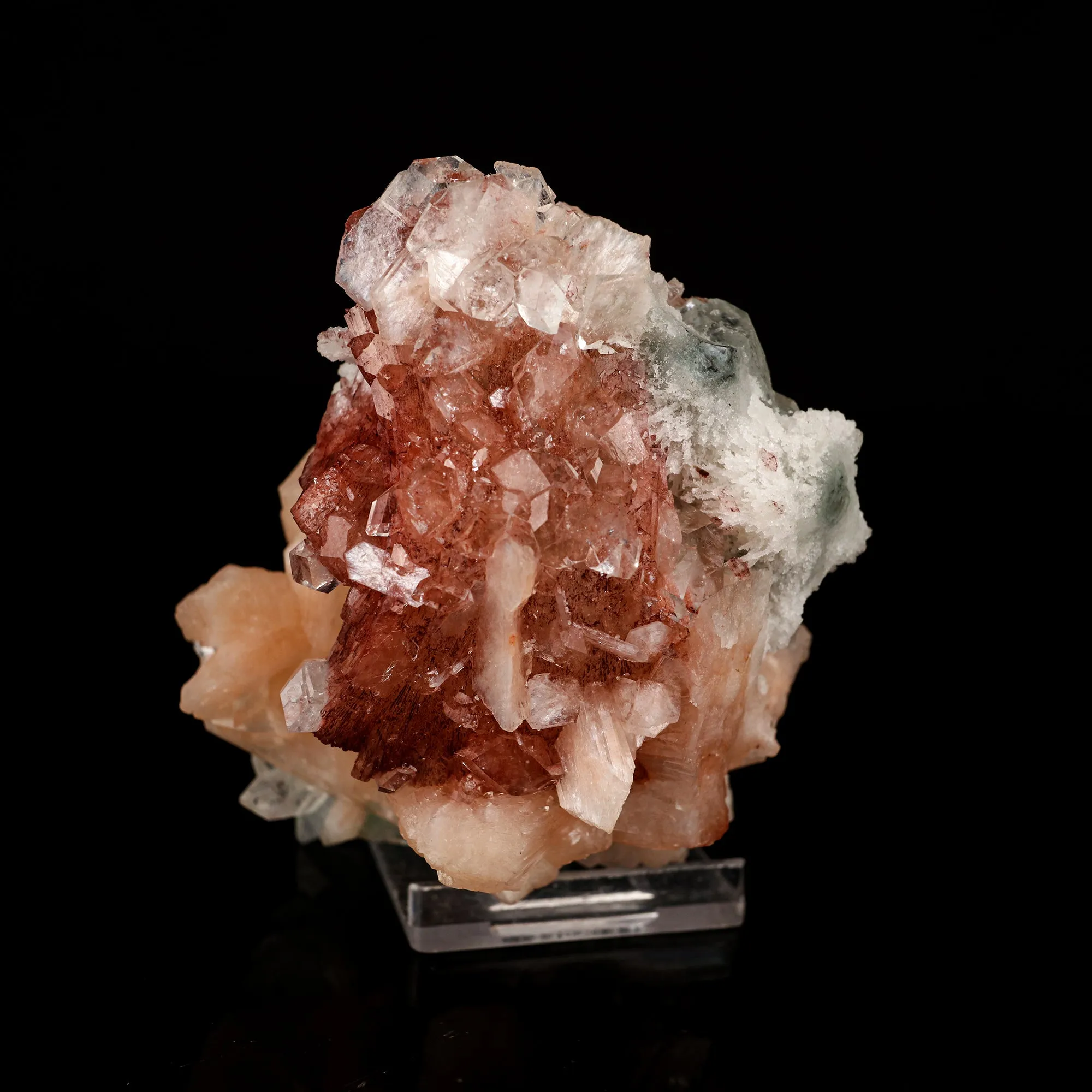 Heulandite Bow with Stilbite Natural Mineral Specimen - image 2