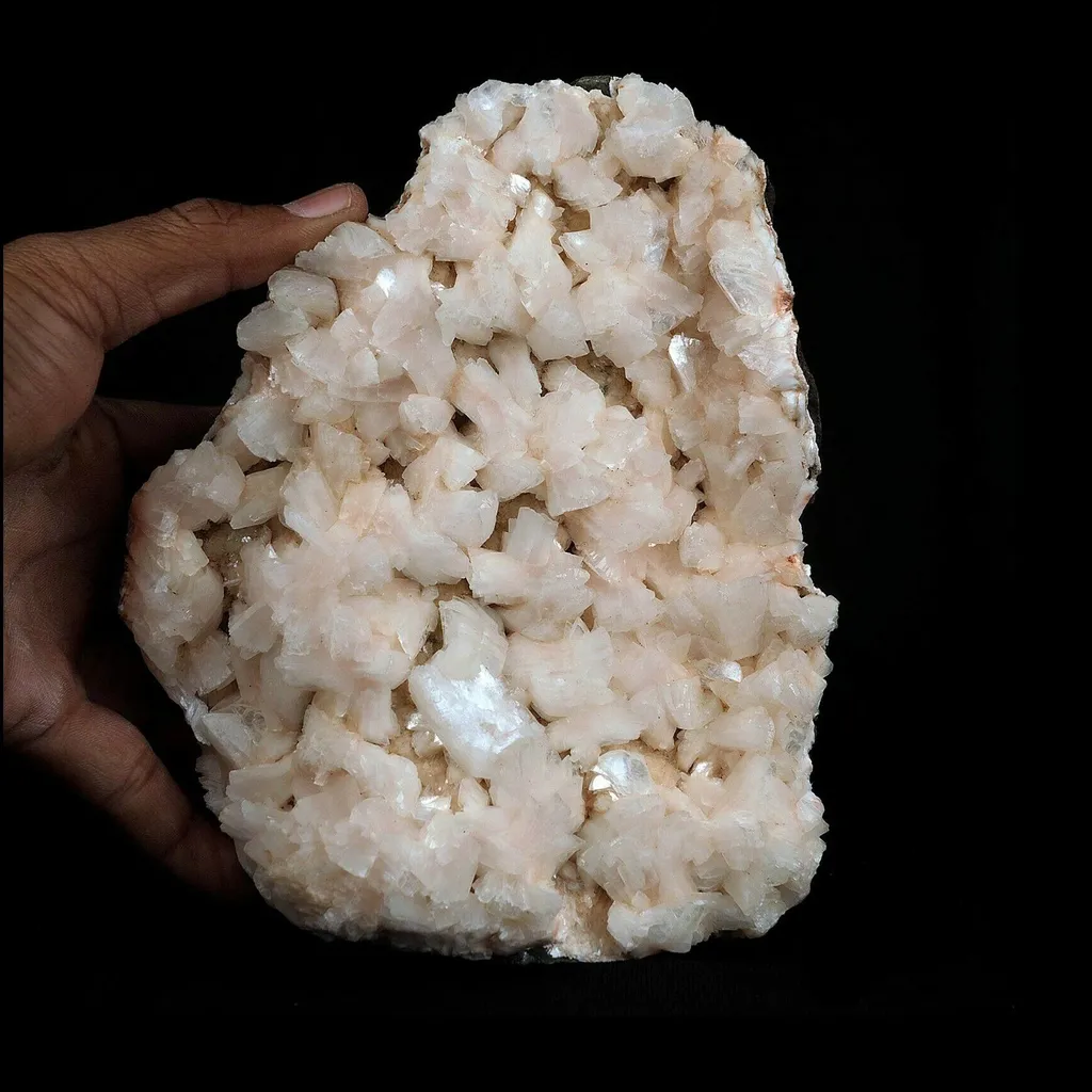 Heulandite cluster Natural Mineral Specimen image