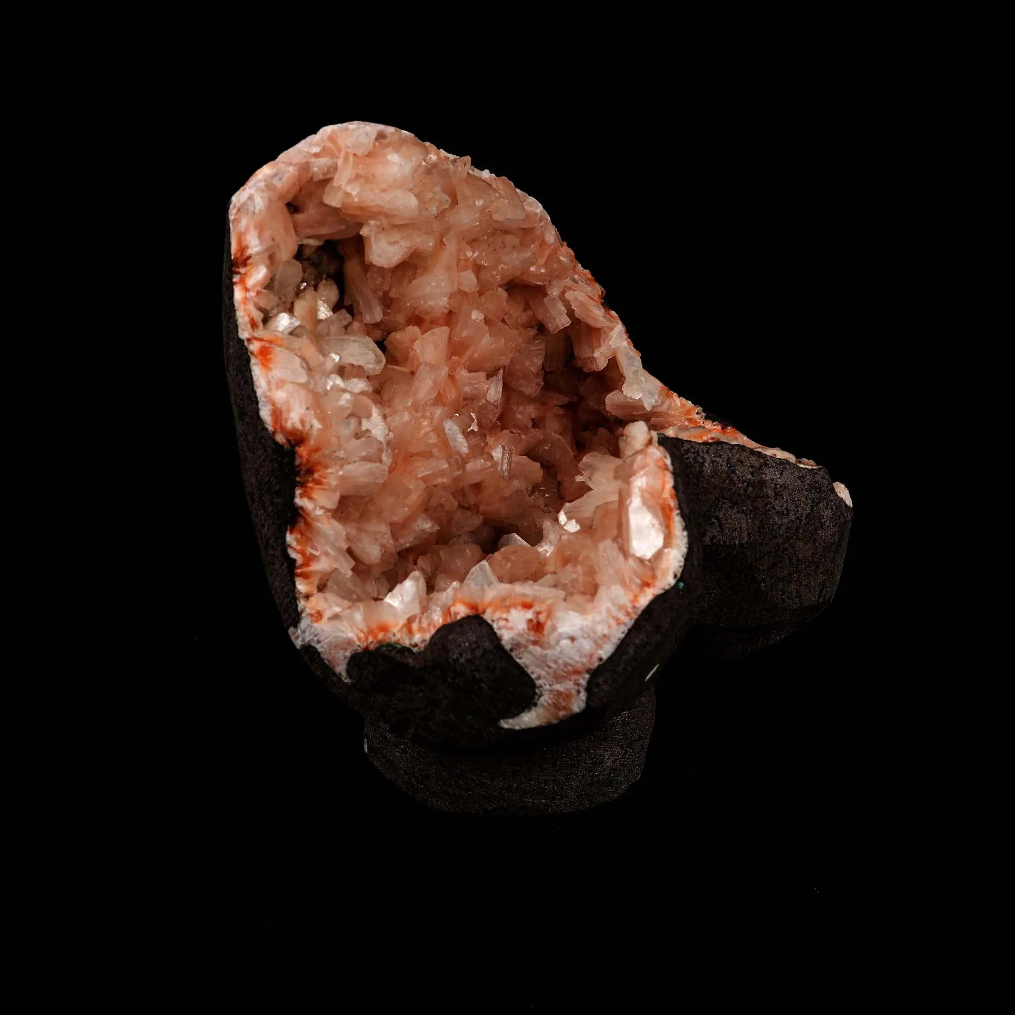 Heulandite Crystal Geode Natural Mineral Specimen - image 3