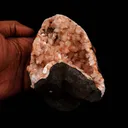 Heulandite Crystal Geode Natural Mineral Specimen - image 5