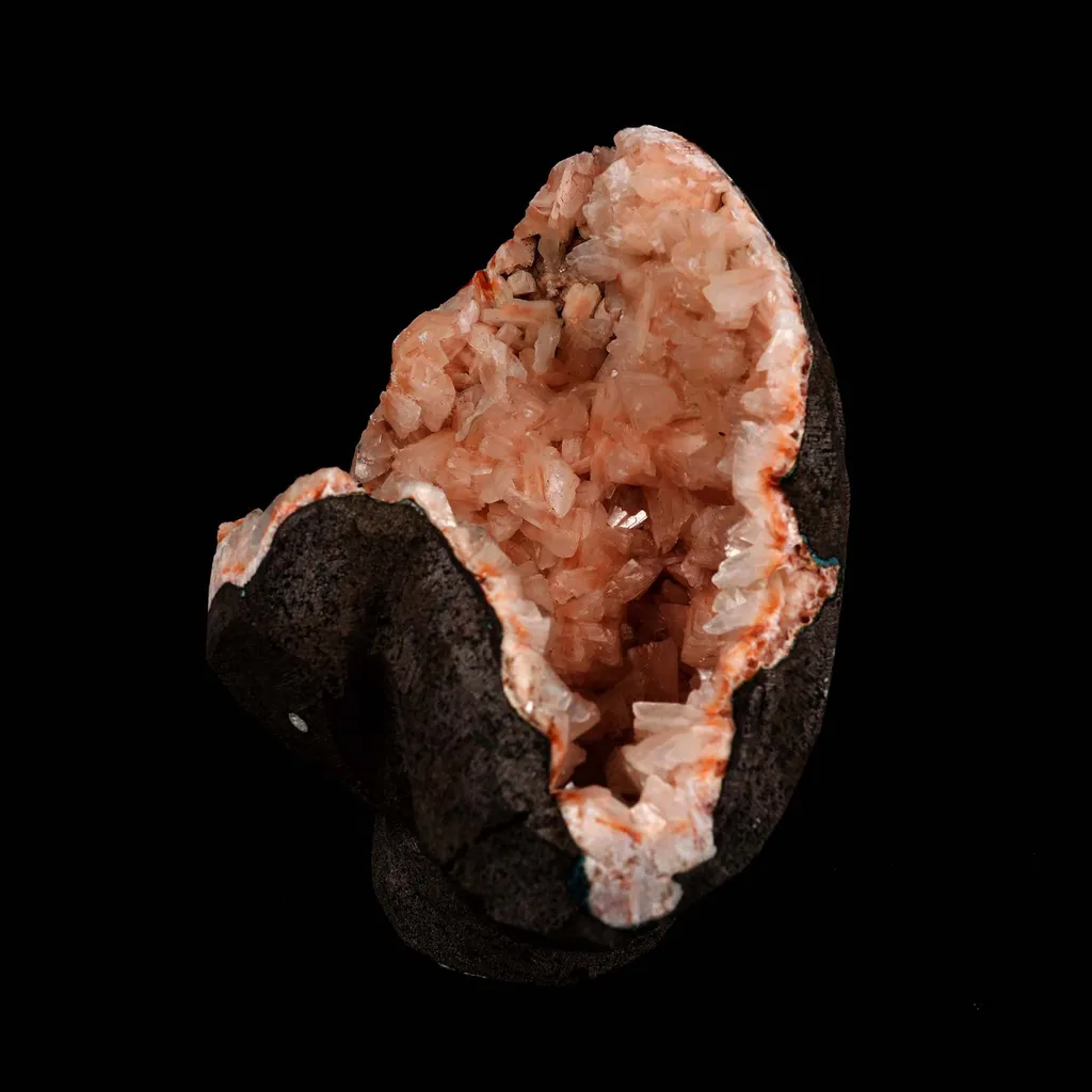 Heulandite Crystal Geode Natural Mineral Specimen - image 2