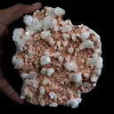 Heulandite Crystals on Brown Matrix Natural Mineral Specimen - image 4