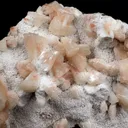 Heulandite crystals on Mordenite Natural Mineral Specimen - image 4