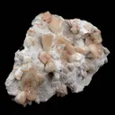 Heulandite crystals on Mordenite Natural Mineral Specimen - image 3