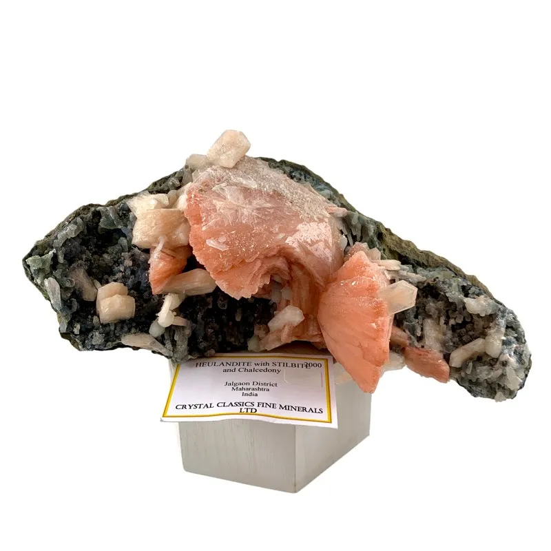Heulandite from India, Maharashtra - image 2