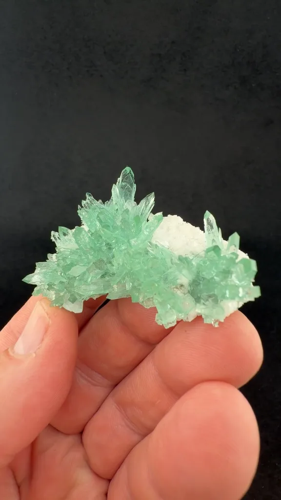 Heulandite from Pashan quarries, Maharashtra, India - image 2