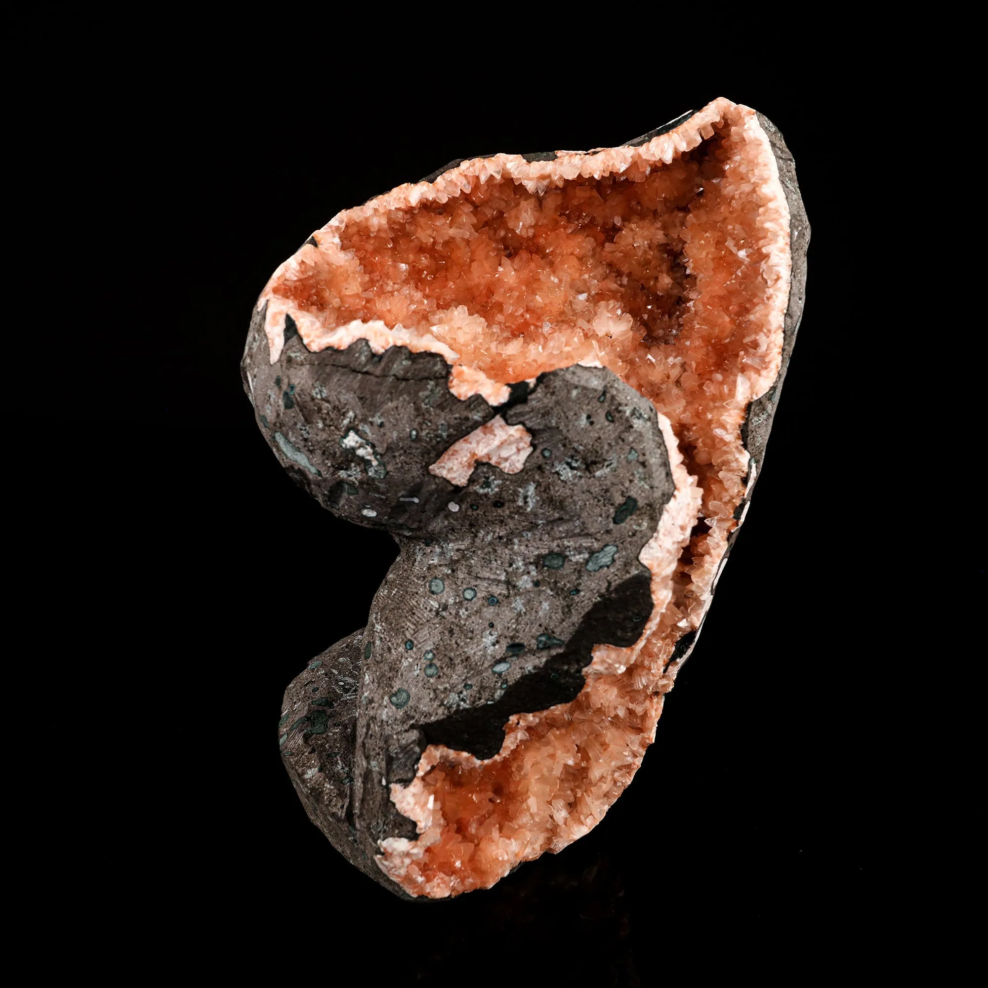 Heulandite Geode Free Standing Natural Mineral Specimen - image 4