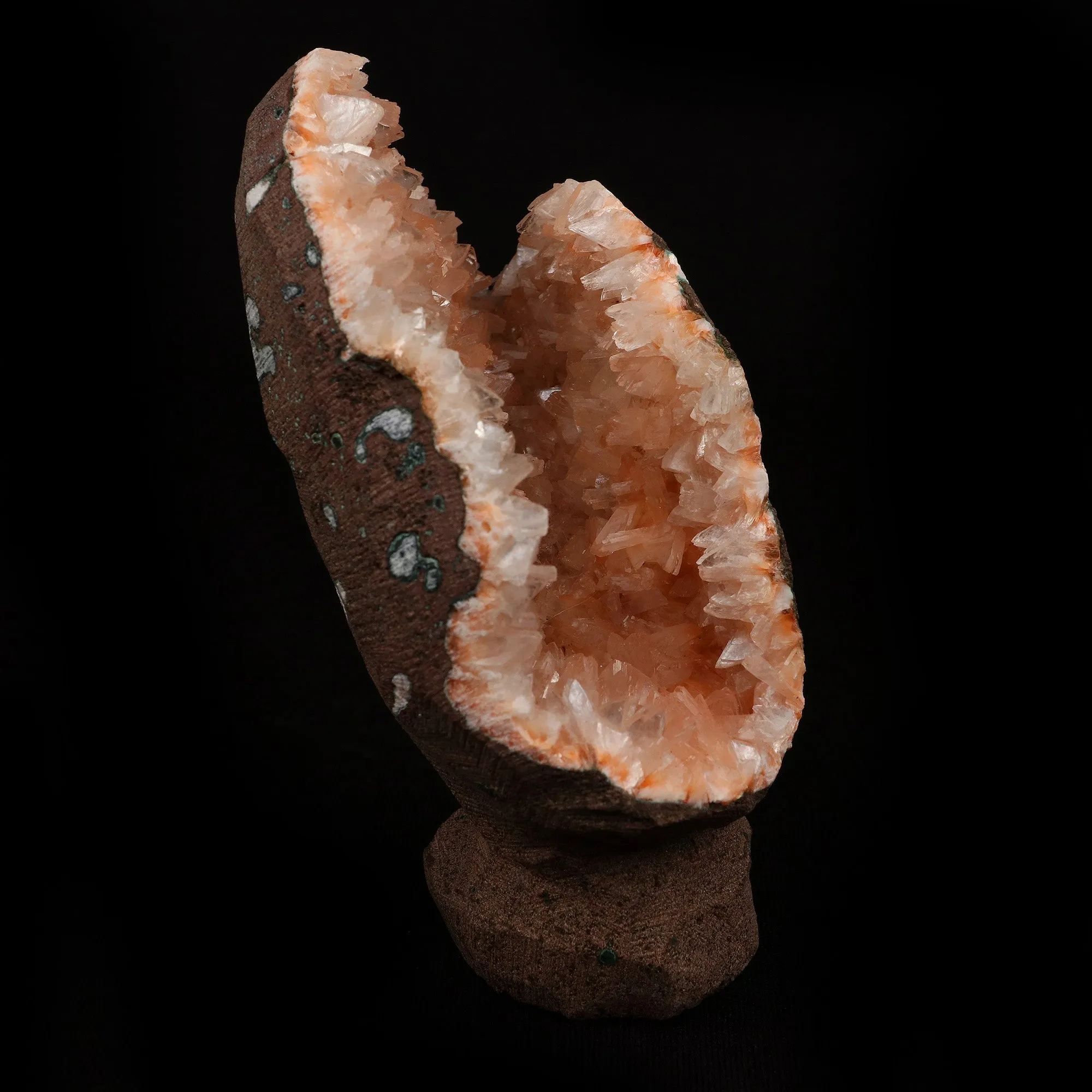Heulandite Geode Natural Mineral Specimen - image 3