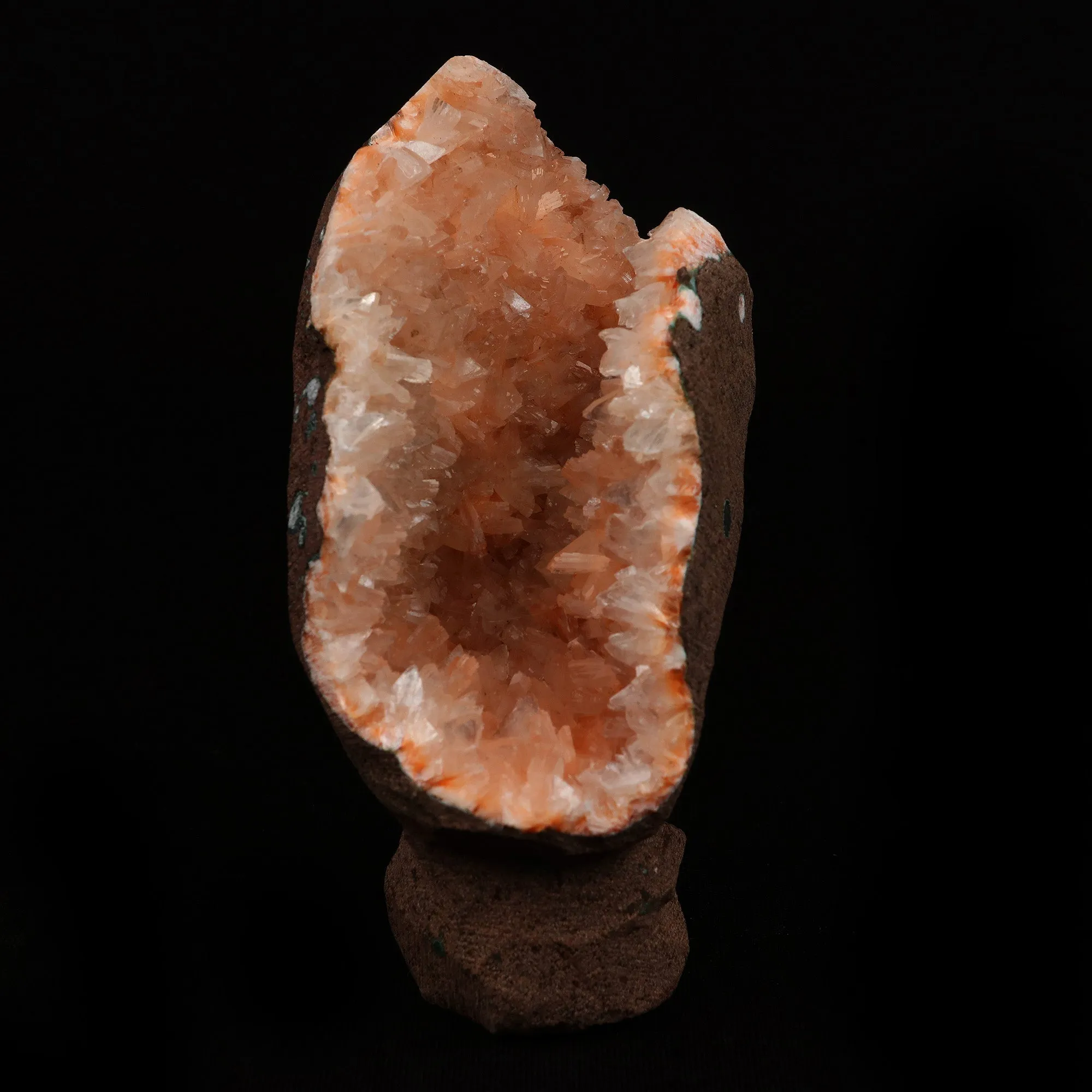 Heulandite Geode Natural Mineral Specimen - image 1