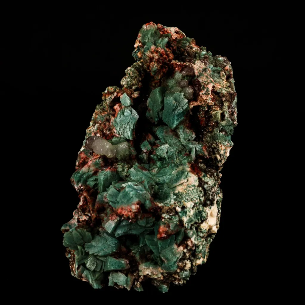Heulandite Green Self Standing Natural Mineral Specimen image