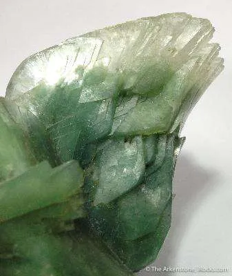 Heulandite Included By Celadonite - image 2