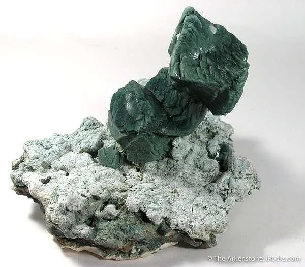 Heulandite Included By Celadonite - image 2