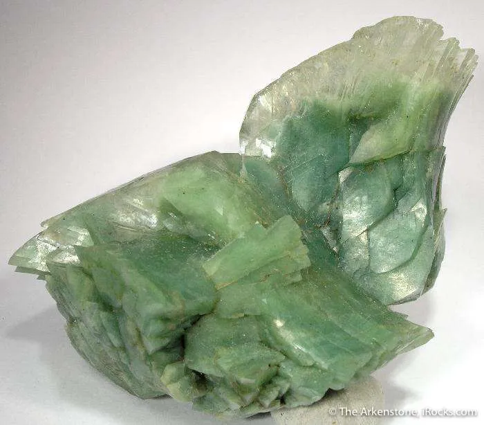 Heulandite Included By Celadonite image