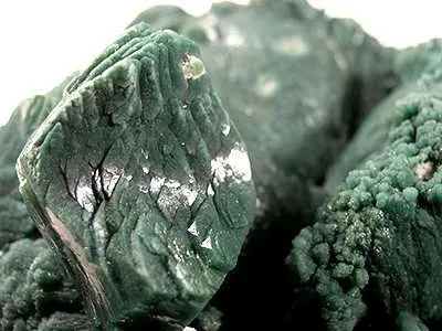 Heulandite Included By Celadonite - image 3