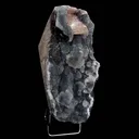 Heulandite Lusterous on Chalcedony Vug (Repaired) Natural Mineral Specimen - image 5