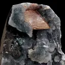 Heulandite Lusterous on Chalcedony Vug (Repaired) Natural Mineral Specimen - image 2
