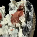 Heulandite on Blue Chalcedony  – Rare Natural Indian Zeolite Mineral Specimen from Maharashtra DKT77 - image 5