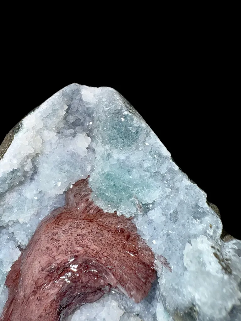 Heulandite on Chalcedony | SELF STANDING | High Quality Mineral | Indian Mineral | Superb Minerals | Fine Mineral | Collection - image 3