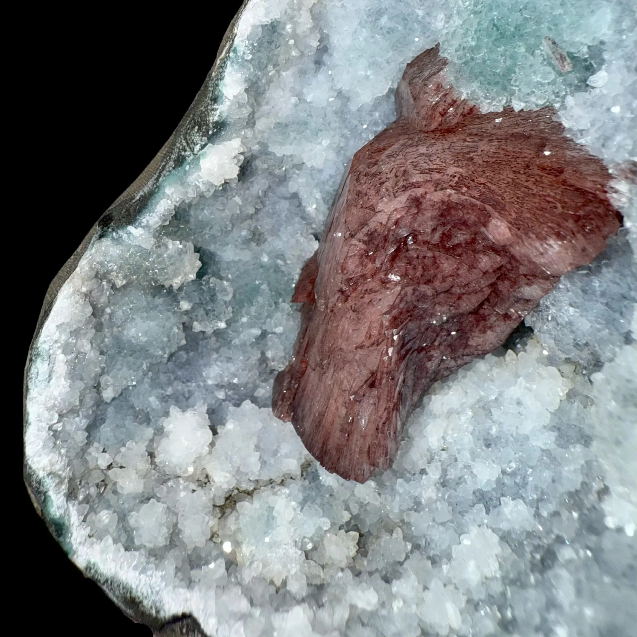 Heulandite on Chalcedony | SELF STANDING | High Quality Mineral | Indian Mineral | Superb Minerals | Fine Mineral | Collection - image 2