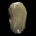 Heulandite & Peach Stilbite on Sparkling Icy-Blue Chalcedony Matrix – Rare Indian Zeolite Mineral Specimen from Maharashtra - image 9