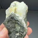 Heulandite with Chabazite, Calcite - image 2