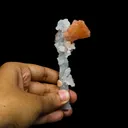 Heulandite with Chalcedony Natural Mineral Specimen - image 3