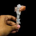 Heulandite with Chalcedony Natural Mineral Specimen - image 2