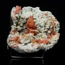 Heulandite with Chalcedony Natural Mineral Specimen - image 1