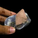 Heulandite with Chalcedony Natural Mineral Specimen USA - image 7