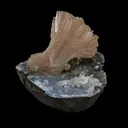 Heulandite with Chalcedony Natural Mineral Specimen USA - image 4