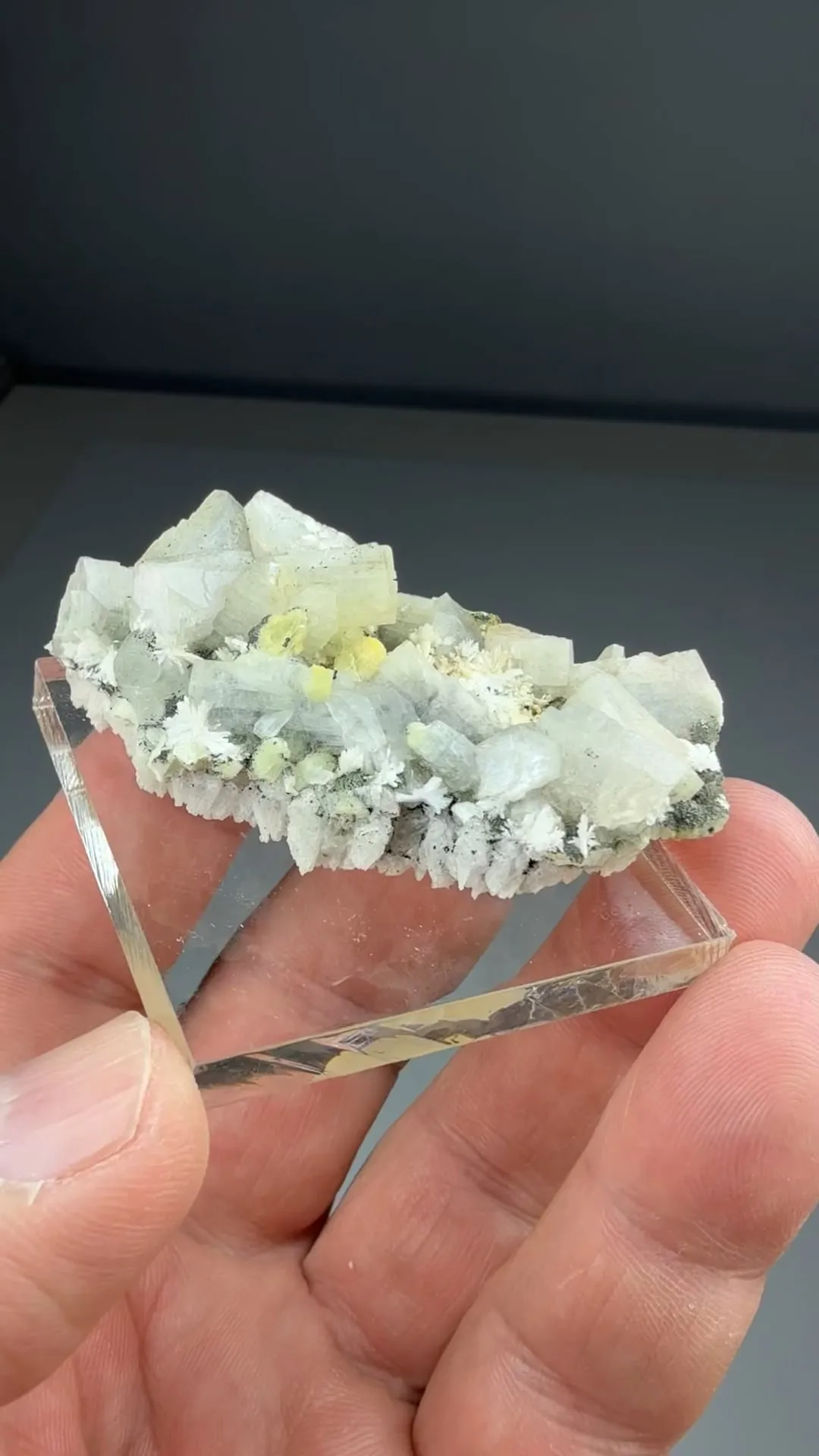 Heulandite with Natrolite, Laumontite, Prehnite  (815) - image 2